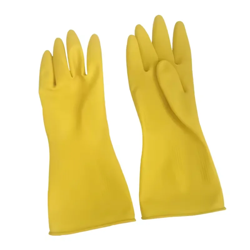 2025 Hot Sell Latex Household Cleaning Gloves Waterproof Gloves3