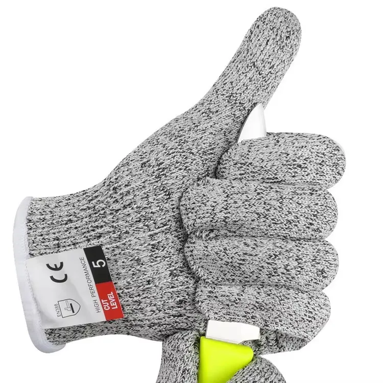 Gants résistants aux coupes en matériau HPPE compétitifs
