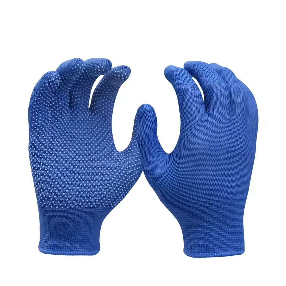 Anti Slip Pvc Dotted Sweat Absorption Breathable Waiter Funeral Gloves Hand Gloves From China Wholesale0