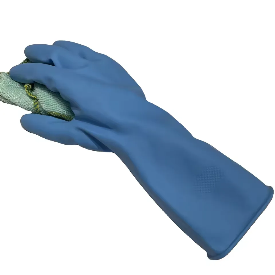 Customized Rubber Household Gloves Eco Friendly Water Proof Latex Gloves2