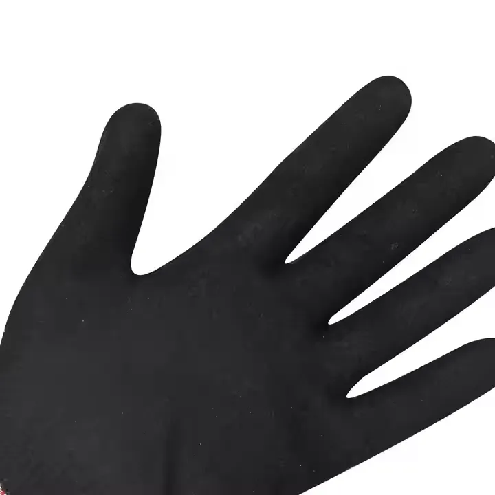 Guanti in lattice rivestito multi-funzionali antitaglio per la protezione delle mani nella costruzione3