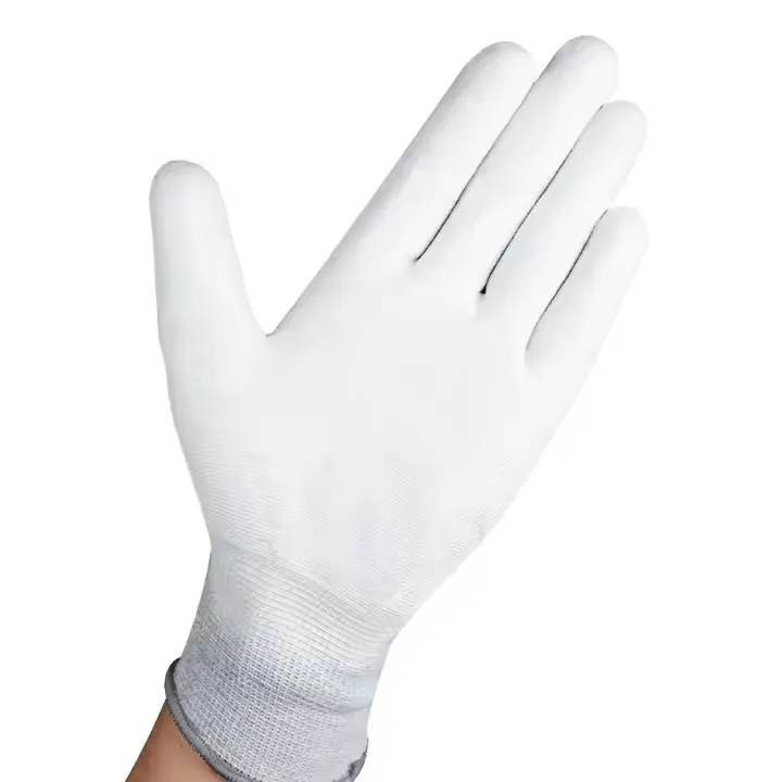 Premium Carbon Fiber PU Coated ESD Gloves1