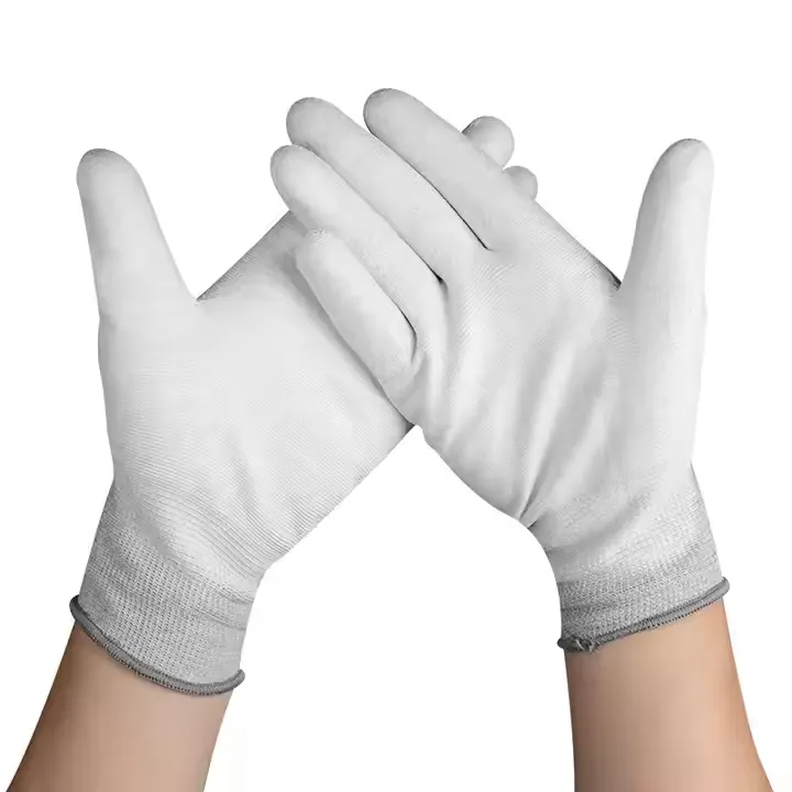 Premium Carbon Fiber PU Coated ESD Gloves2