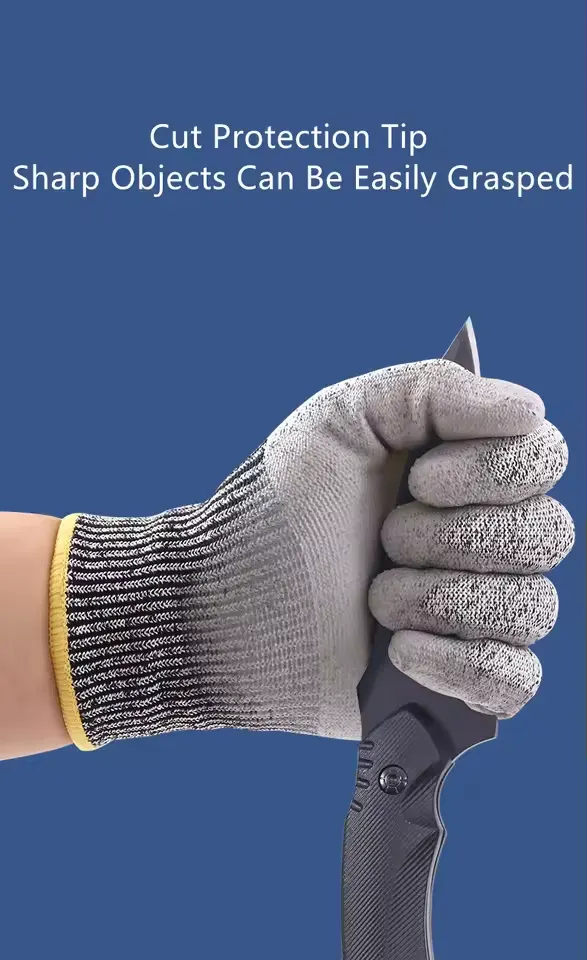Wholesale Anti-Slip Safety Gloves Anti-Cut Mechanic Work Gloves Anti-Static Feature for Gardening Industrial Use PU Material3