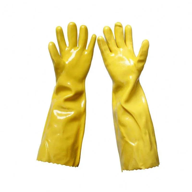 Gants professionnels en caoutchouc et latex pour la vaisselle, réutilisables, multi-usages, résistants à l'huile. Gants de travail en latex0