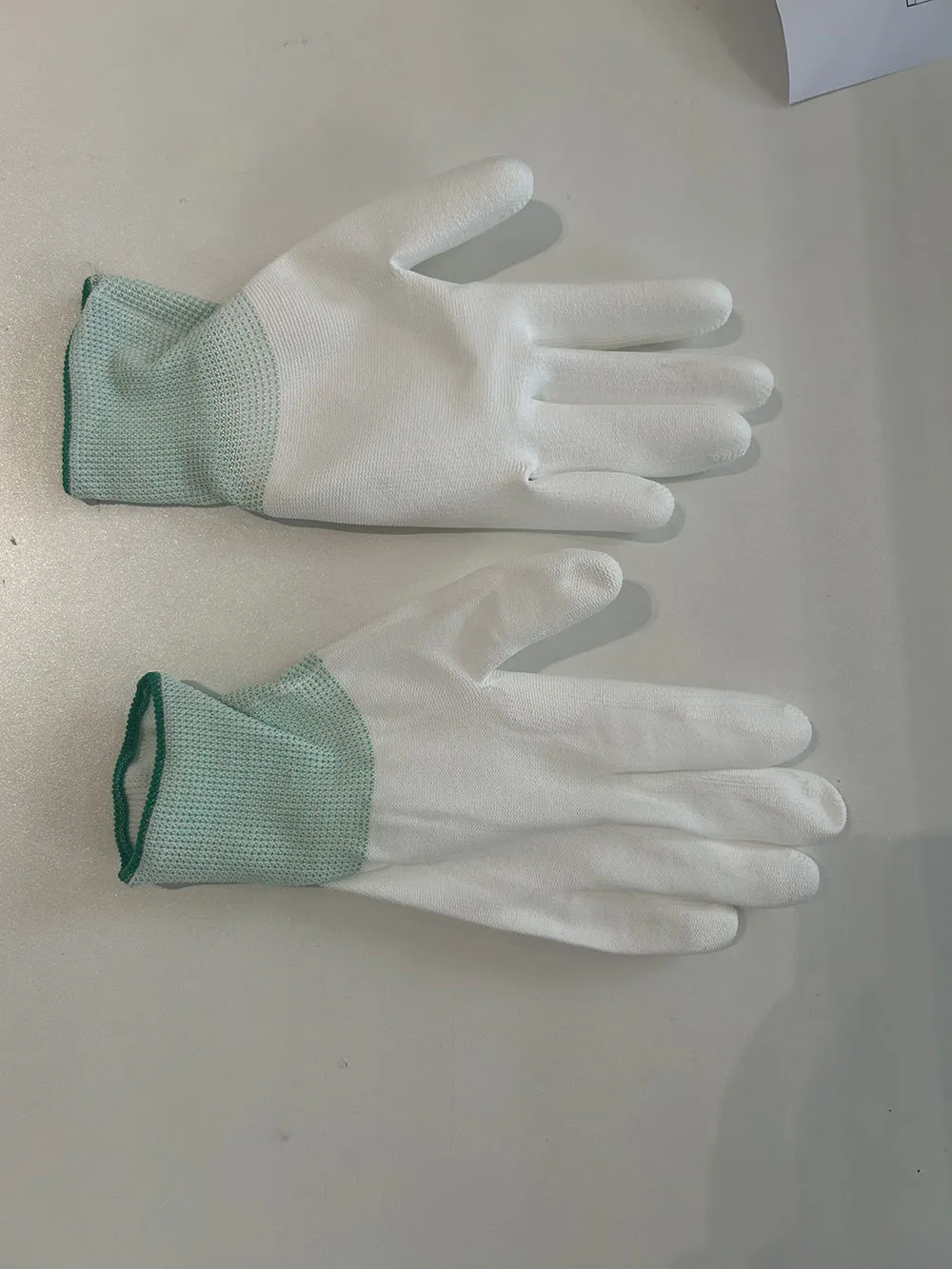Bán buôn Găng tay lao động thoáng khí Chống trượt Chống tĩnh điện PU Lót nylon cotton Chứng nhận EN388 Găng tay phủ vườn1