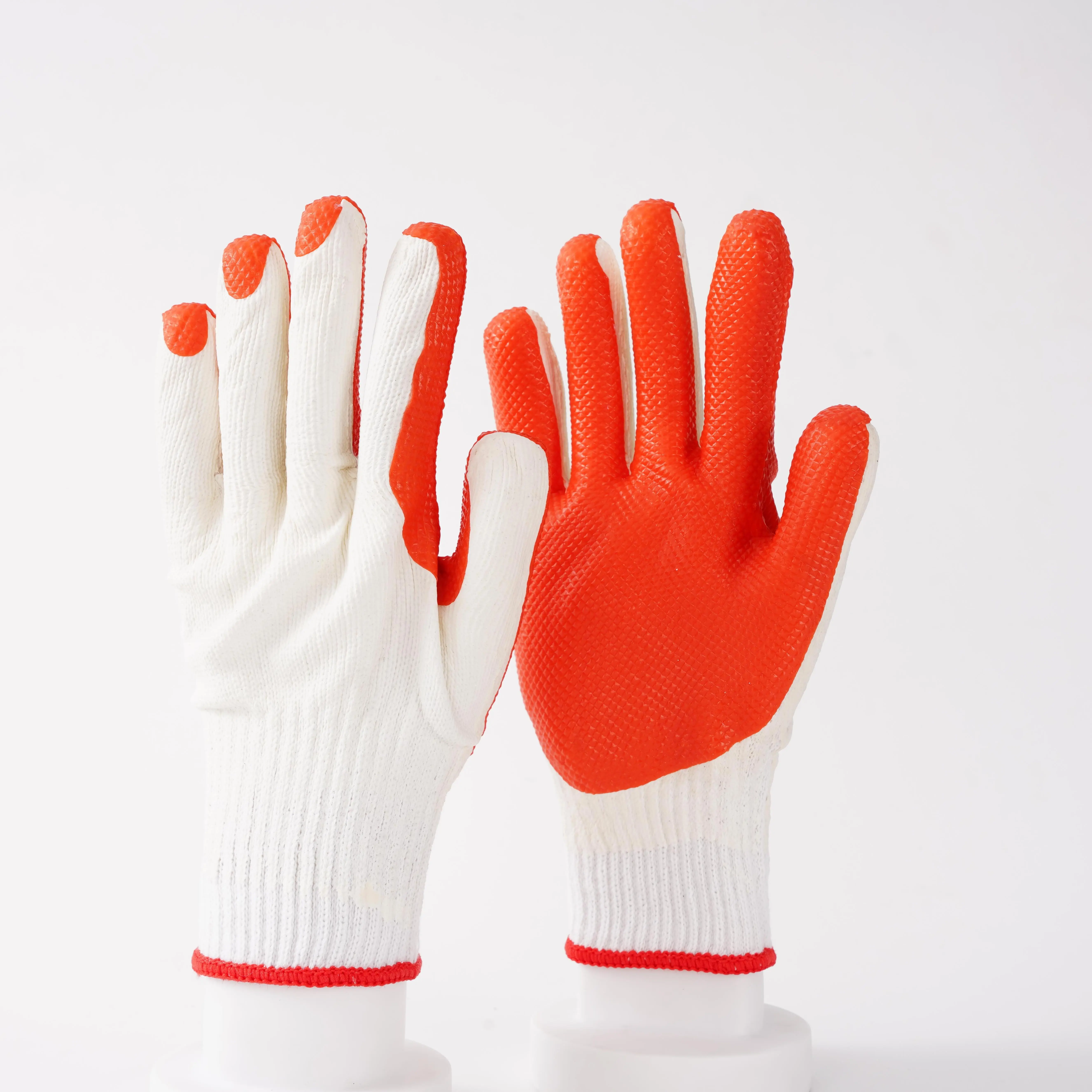Large Rubber Laminated Crayfish Latex Safety Gloves