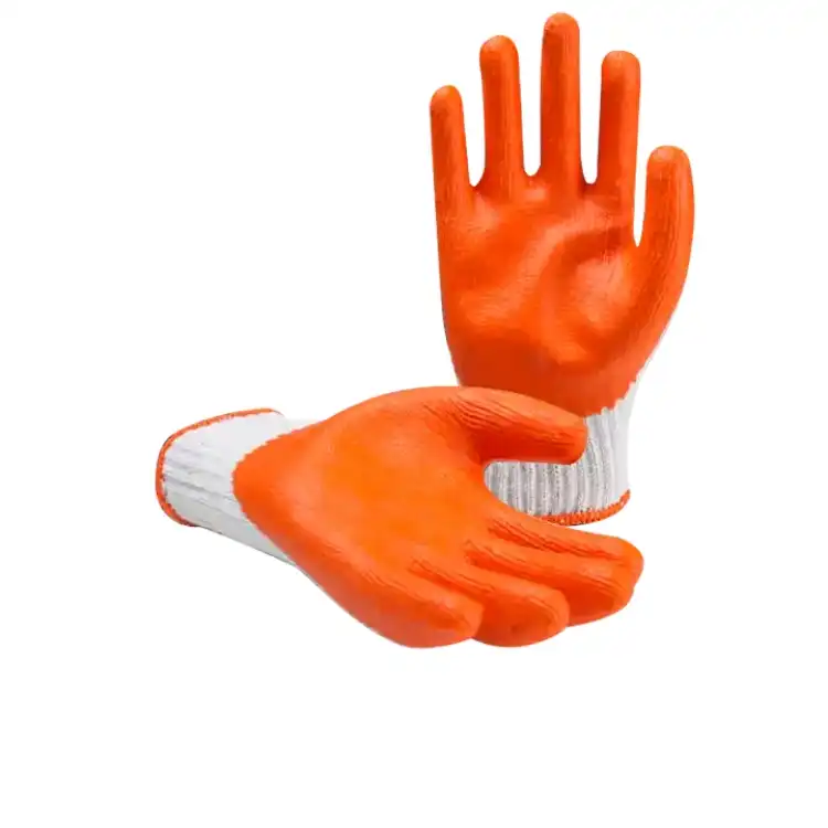 Latex Smooth Palm Coated Work Gloves