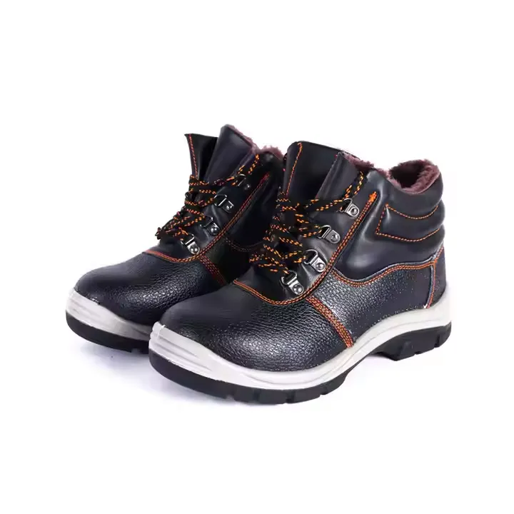 Comfortable Office Dress Customized Genuine Leather Breathable Fashion Working Men Pu Sole Security Safety Shoes