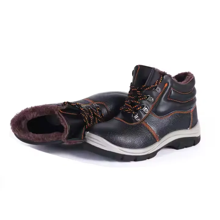 Comfortable Office Dress Customized Genuine Leather Breathable Fashion Working Men Pu Sole Security Safety Shoes