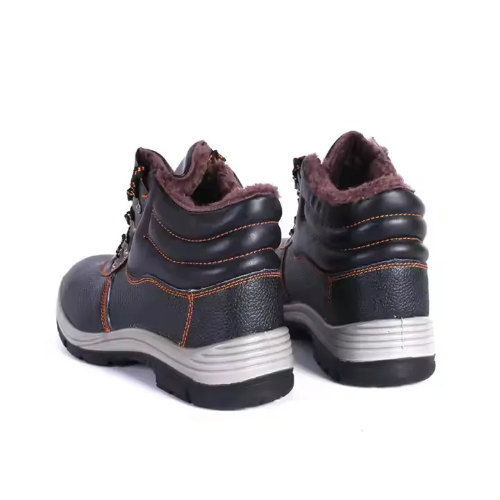 Comfortable Office Dress Customized Genuine Leather Breathable Fashion Working Men Pu Sole Security Safety Shoes1