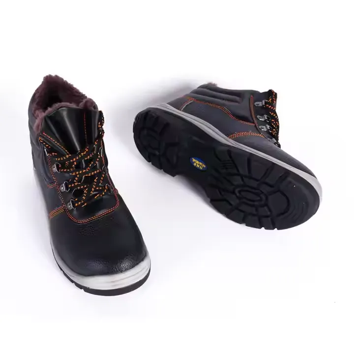 Comfortable Office Dress Customized Genuine Leather Breathable Fashion Working Men Pu Sole Security Safety Shoes3