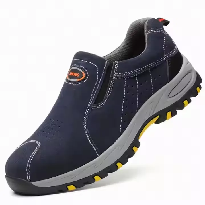 Hot Selling Cheap Steel Toe Safety Shoes Electric Welders Shoes Price Dropshipping Leather Work Safety Shoes3
